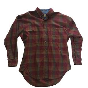 Vintage Ralph Lauren Chaps Plaid Men’s Button Up Shirt L